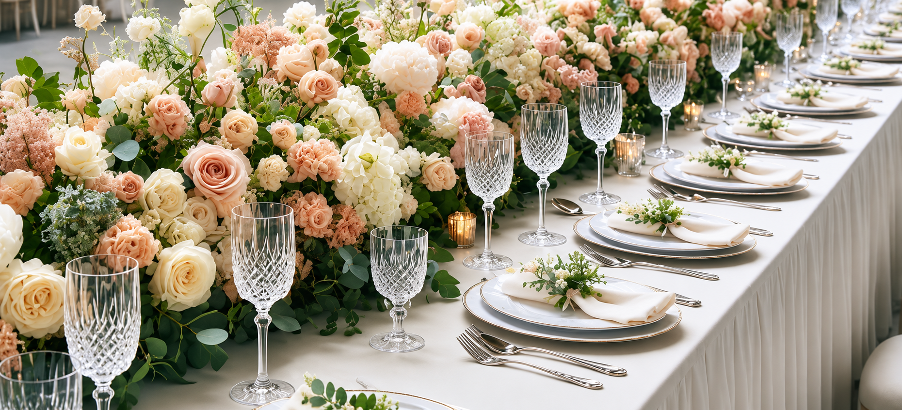Beautifully decorated event by MJ Events and Designs